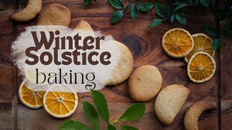 Winter solstice baking